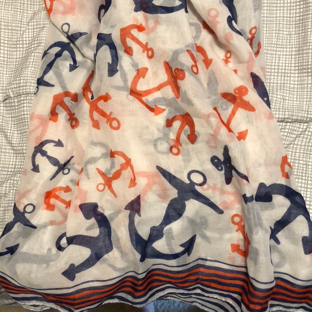 Anchor Blanket Scarf